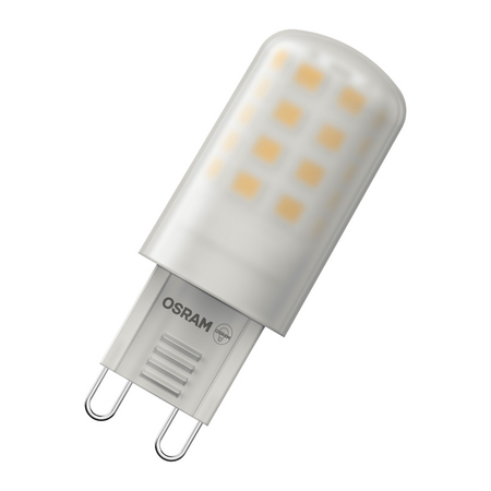 Bec LED capsulă Ledvance (Osram)  LED PIN 30 Glow DIM 3,2 W 927 Frosted G9, 320 lm, 2700 K, 300°, mat, dimabil