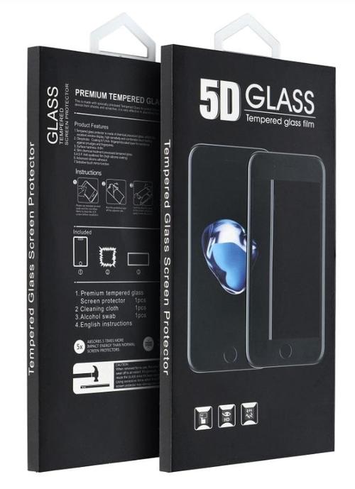 Folie de protectie Ecran OEM pentru Xiaomi Redmi Note 14 Pro+ 5G, Sticla Securizata, Full Glue, 5D, Neagra