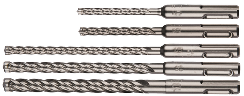 Set burghie Makita B-58992, SDS-Plus, 5 buc