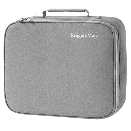 Husa videoproiector pentru Kruger&Matz V-LED100, 35 x 29 x 13 cm (Gri)