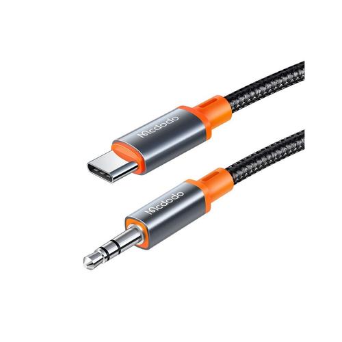 Cablu Type-C la Jack 3.5mm Mcdodo Castle Series 1.8m (Negru)