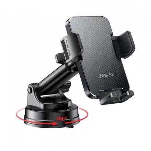 Suport Auto Yesido C173, Compatibil cu dispozitive 4.7inch - 7.2inch (Negru)