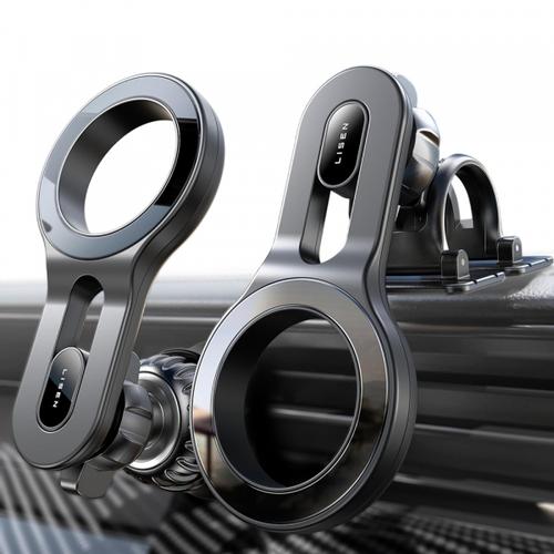 Suport Auto Magnetic Lisen, Universal, YL0224050011 (Negru)
