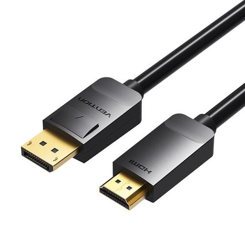 Cablu DP la HDMI, 1.5 Metri, Vention, Negru