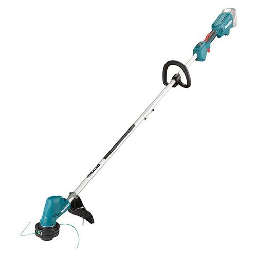 Trimmer pe acumulator pentru tuns gazon/iarba Makita DUR192LZ, 18 V, diametru taiere 30 cm, motor fara perii, 2 viteze, fara incarcator si acumulator in setul de livrare