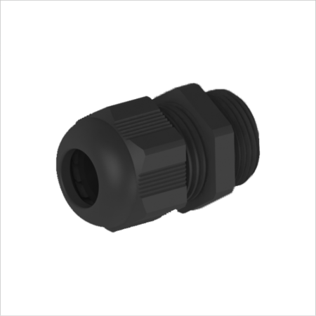 Presetupa, long thread, PG11, 5-10mm, PA6, black RAL9005, IP68