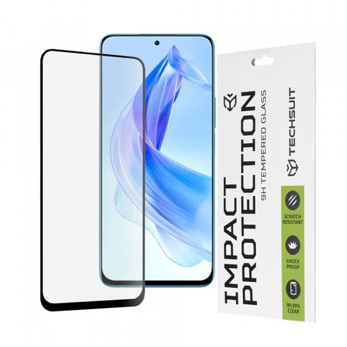 Folie de protectie Ecran Techsuit pentru Honor 90 Lite, Sticla Securizata, Full Glue, 111D