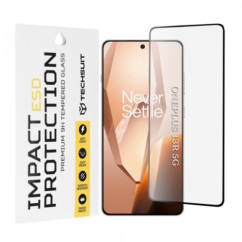 Folie de protectie Ecran Techsuit pentru OnePlus 13R, Sticla Securizata, Full Glue