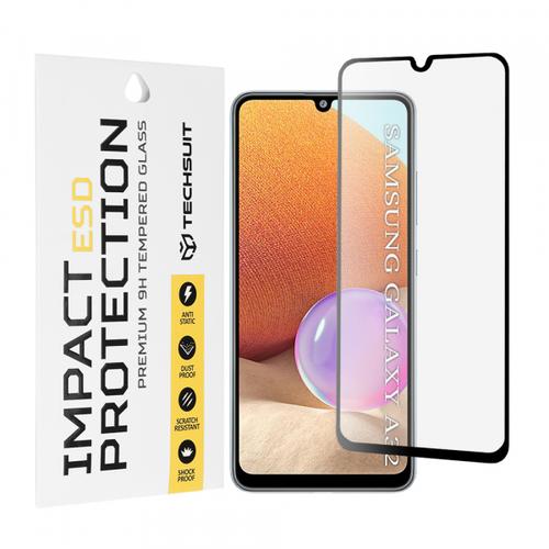 Folie de protectie Ecran Techsuit pentru Samsung Galaxy A32 A325, Sticla Securizata, Full Glue