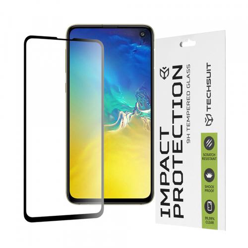 Folie de protectie Ecran Techsuit pentru Samsung Galaxy S10e G970, Sticla Securizata, Full Glue, 111D
