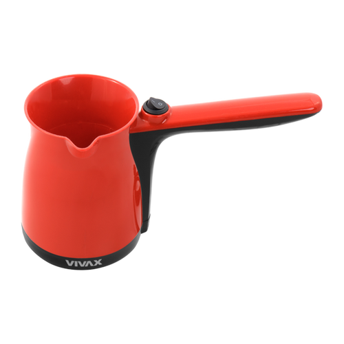 Ibric electric Vivax CM-1000R, 1000W, 0.4 L, protectie supraincalzire, ergonomic, Rosu