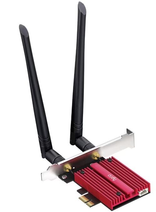 Placa de retea Cudy WE3000S, AX5400, Dual-Band, Wi-Fi 6, PCIe, Bluetooth 5.3