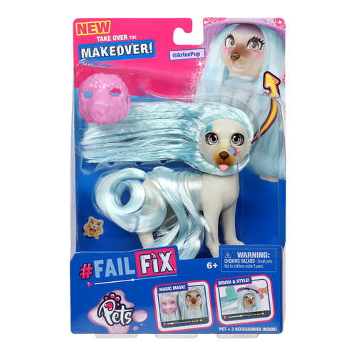Figurina Cobi Failfix, Pets Arteepup Metamorphosis, +6 ani, Alb/Verde