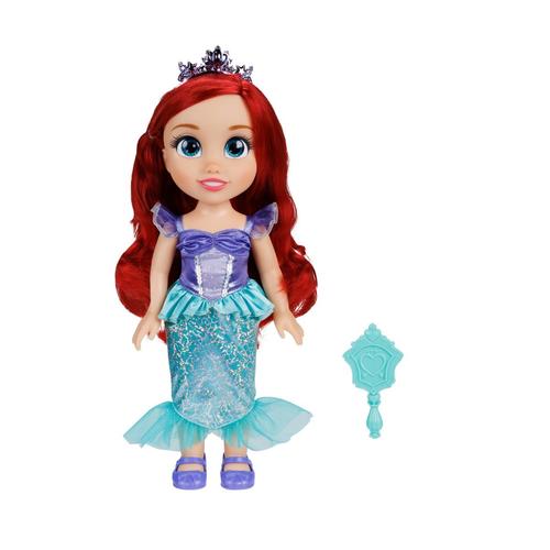 Papusa Disney Princess - Ariel, colectia Disney 100 Dresses, 38cm