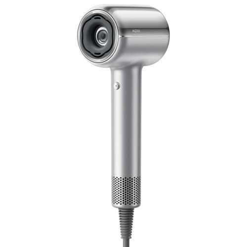 Uscator de par Mova Shine 20, 1600 W, Ultra-compact, cu senzor TOF si tehnologie AeroBlossom (Argintiu)