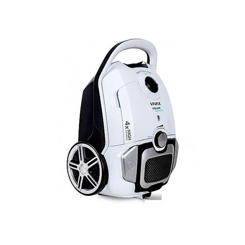Aspirator cu sac Vivax VC-7004A, Filtru Hepa Polar, Motor Silencer, Putere 700 W, Cablu 6m, Filtru HEPA, Sac 3 L (Alb)