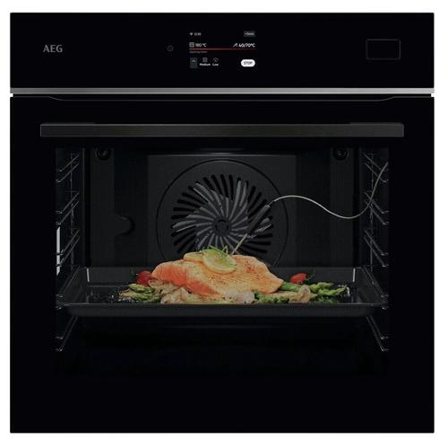 Cuptor incorporabil AEG Seria 800 TB8SB73ZAB, Electric, SteamBoost, Autocuratare cu abur, 70 l, Clasa A++, Wi-Fi, 139 programe, Inchidere amortizata a usii (Negru)