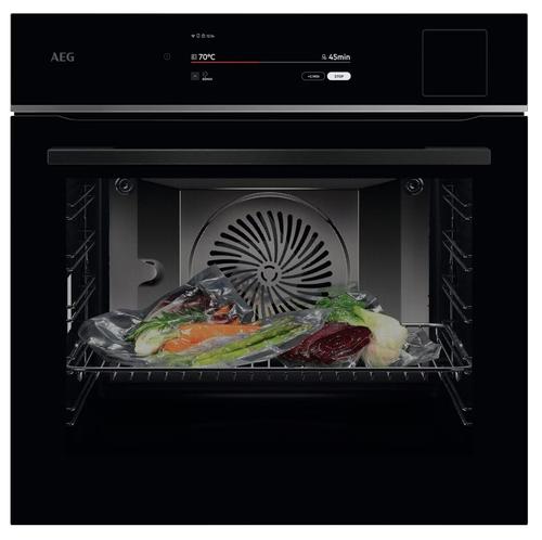 Cuptor incorporabil AEG TP9SB831AB, Electric, SteamPro, Autocuratare cu abur, 70 l, Clasa A++, Wi-Fi (Negru)