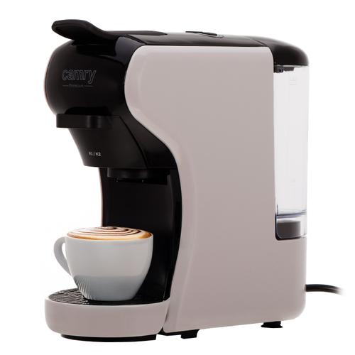Espressor Camry CR 4414BM, 1450 W, 19 bari, rezervor apa 0.6 L, multi-capsule, 9 adaptoare (Crem)