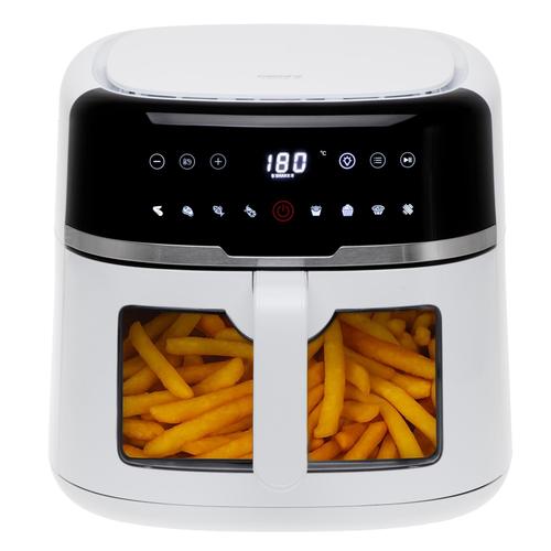 Friteuza cu aer cald Camry CR 6319, 8L, 2500W, 9 programe, Ecran tactil, Timer, Termostat ajustabil, 40x30,7x32cm (Alb)