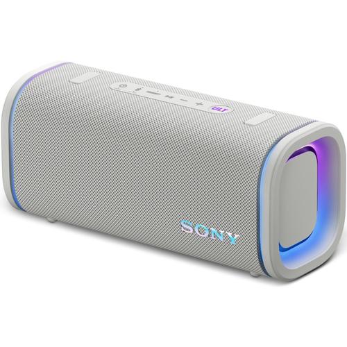 Boxa portabila Sony ULT FIELD 5 SRS-ULT50W, Bluetooth 5.3, 2 moduri ULT Power Sound, Lumini 360, Autonomie 25 ore, Rezistenta la apa IP67 (Alb)