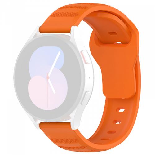 Curea Techsuit W050 pentru Huawei Watch / Xiaomi Watch Series, 22mm, Portocaliu