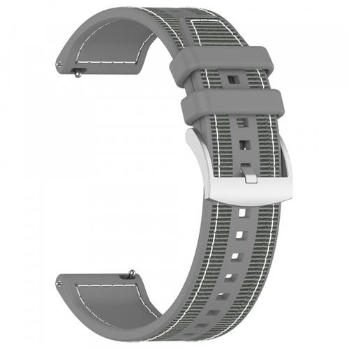 Curea Techsuit W051 pentru Huawei Watch / Xiaomi Watch Series, 22mm, Gri