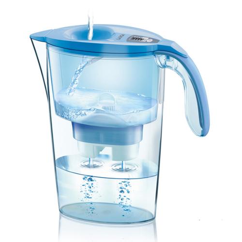 Cana filtranta de apa Laica Stream, 2.3 litri (Albastru)