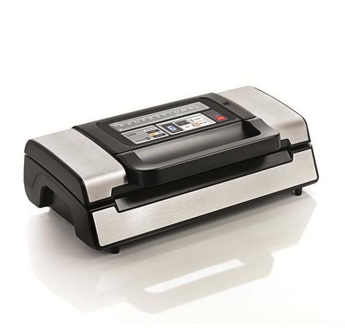 Aparat de ambalare in vid Laica VT3120 Professional, 20L/min, 130 W (Inox/Negru)