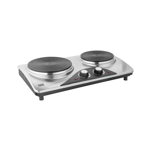Plita electrica 2500 W Teesa, 2 arzatoare, TSA0202