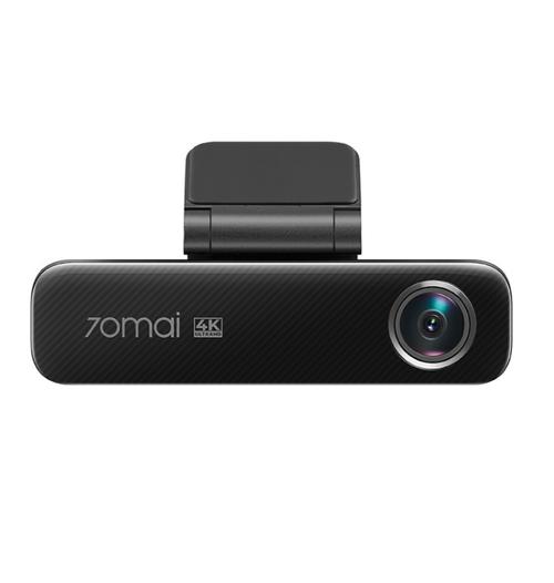 Camera video auto 70mai Dash Cam 4K M800, 4K 30 FPS, Wi-Fi, GPS, HDR, ADAS, Unghi vizualizare 146 grade, Control vocal (Negru)