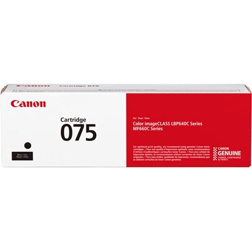 Toner Canon CRG-075BK, 1.400 pagini (Negru)