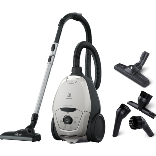 Aspirator cu sac Electrolux PD82-4MG, 500W, Sac 3.5 l, functie SmartMode, PureSound, nivel zgomot 57 dB (Gri/Negru)