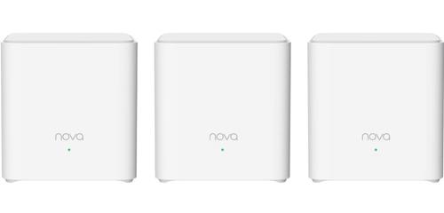 Sistem mesh TENDA EX3(3-pack), AX1500, IPTV, IPv6, OFDMA, MU-MIMO, Beamforming, WPA3, WPS Fast Connection, TR069, Amazon Alexa, Control Parental, Tenda App (Alb)