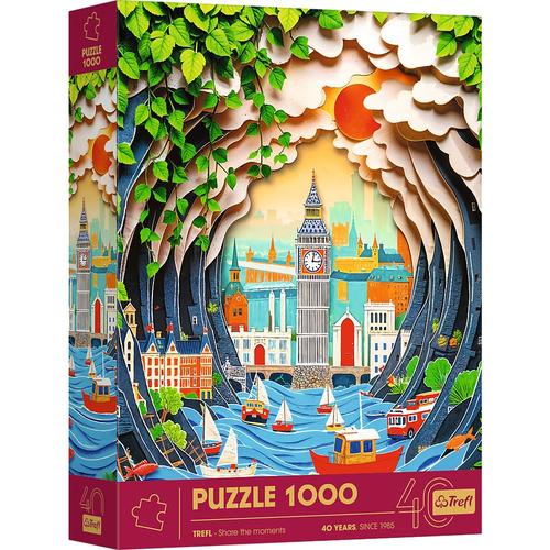 Puzzle Trefl din 1000 de piese - Londra