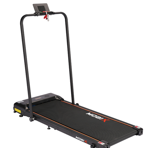 Banda de alergare electrica Mobix Walking Pad, cu consola LED, telecomanda, aplicatie mobila, motor 1.5 HP, viteza 1–10 km/h