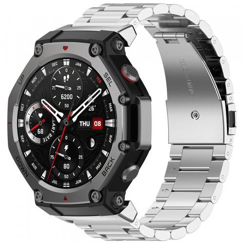 Curea Techsuit W010 pentru Amazfit T-Rex 3 (Argintiu)