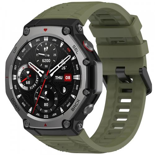 Curea Techsuit W067 pentru Amazfit T-Rex 3 (Verde)