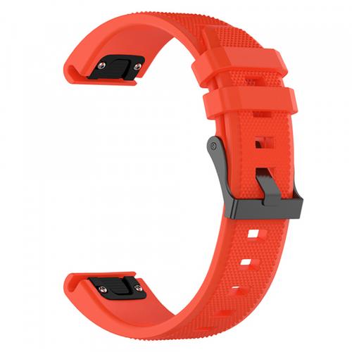 Curea Techsuit W058 pentru Garmin Watch Fenix Series (Portocaliu)