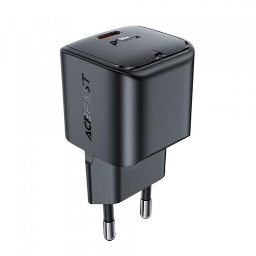 Incarcator Retea Acefast A77, 30W, 3A, 1 x USB-C (Negru)