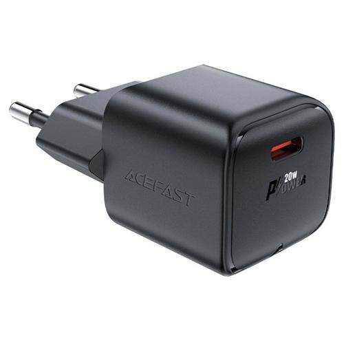 Incarcator Retea Acefast A73 Mini, 20W, 3A, 1 x USB-C (Negru)