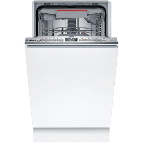 Masina de spalat vase incorporabila Bosch SPV4EMX62E, 10 seturi, 6 programe, Clasa D, Home Connect, 45 cm (Alb)