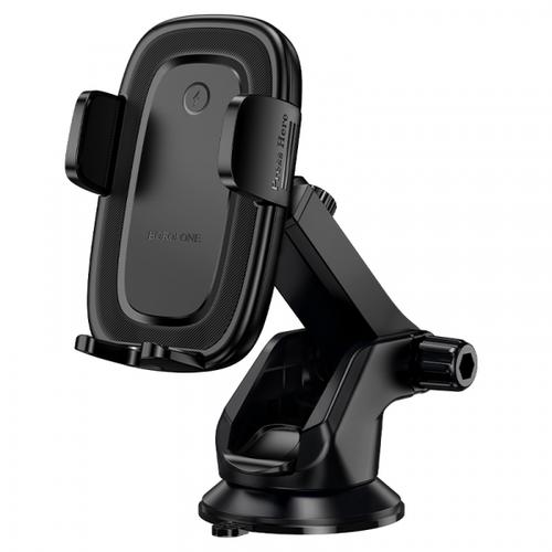 Incarcator Auto Wireless Borofone BH223 Follower, 15W, 1.67A (Negru)