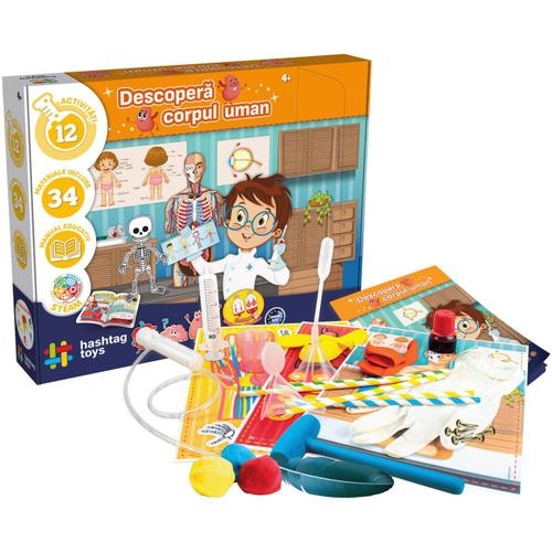 Joc Hashtag Toys - Descopera corpul uman