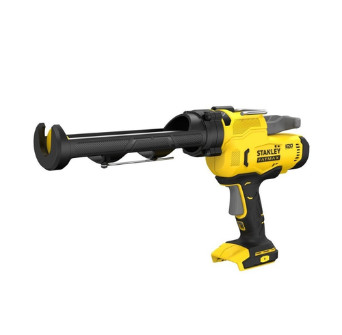 Pistol pentru silicon Stanley SFMCE600B-XJ, 18V, 6 viteze, fara acumulator (Negru/Galben)