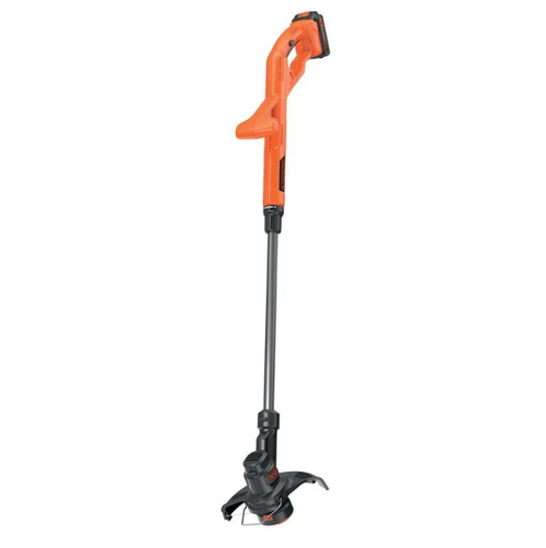Trimmer electric acumulator Black+Decker ST1823-QW, 18V, 1.5Ah (Portocaliu/Negru)