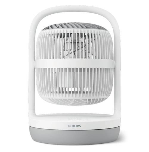 Ventilator de masa Philips CX2050/00, 24 W, 3 viteze, Rabatabil, 738 mc/h (Alb)