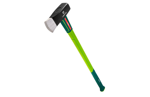 Topor pentru gradina Verto 05G203, cap 2700g, maner fibra sticla (Verde)