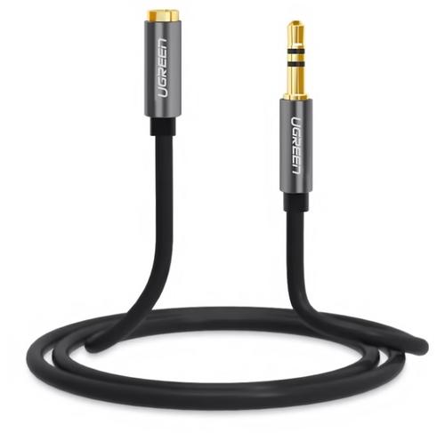Adaptor Audio 3.5mm - 3.5mm UGREEN AV118, 1m, Negru