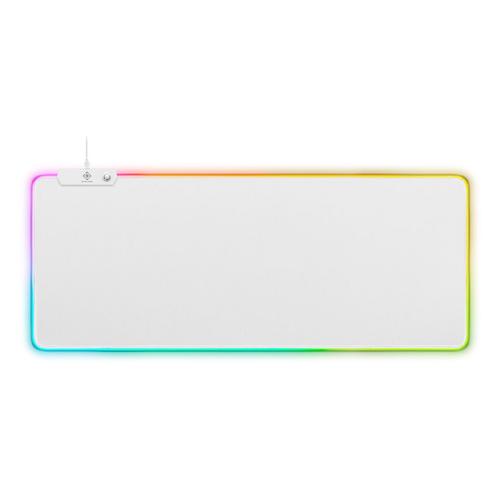 Mousepad Gaming Deltaco Gaming, 900 x 360 mm, Iluminare RGB (Alb)